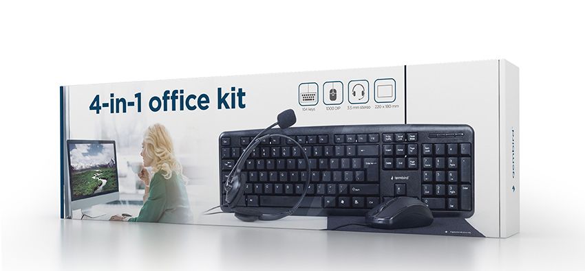 GEMBIRD KBS 4in1 office kit US layout_6