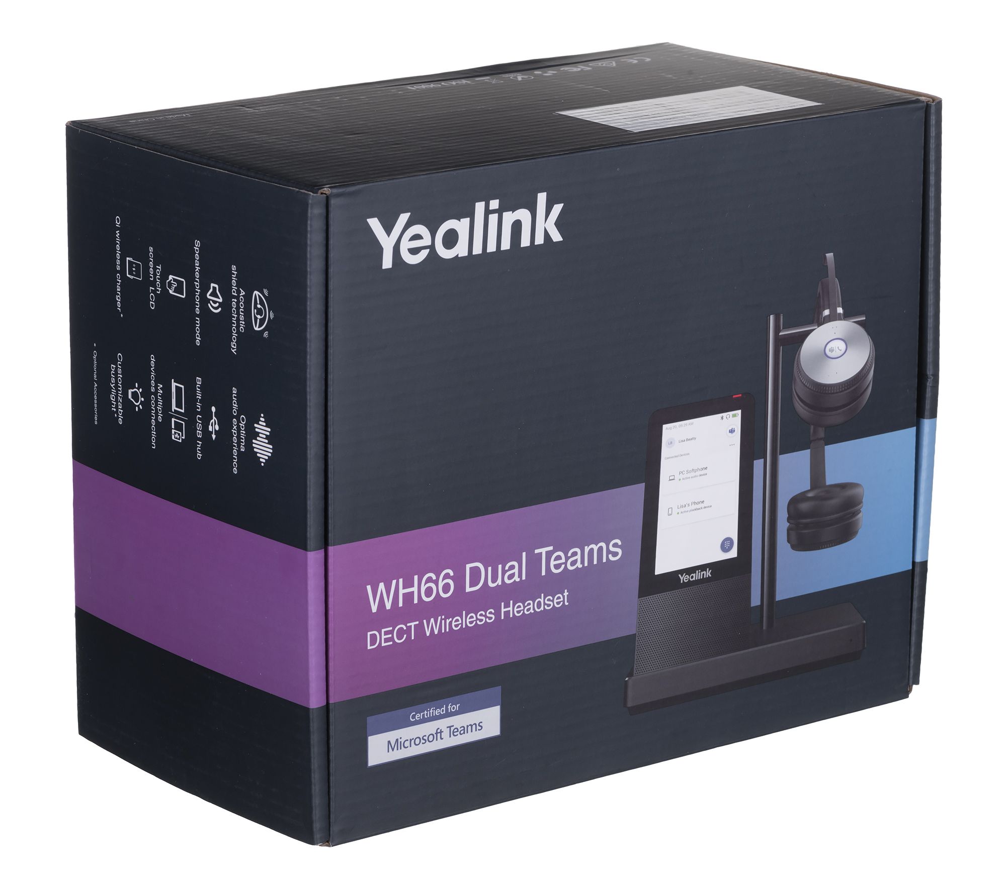 Yealink WH66 DECT Wireless Headset DUAL TEAMS_12