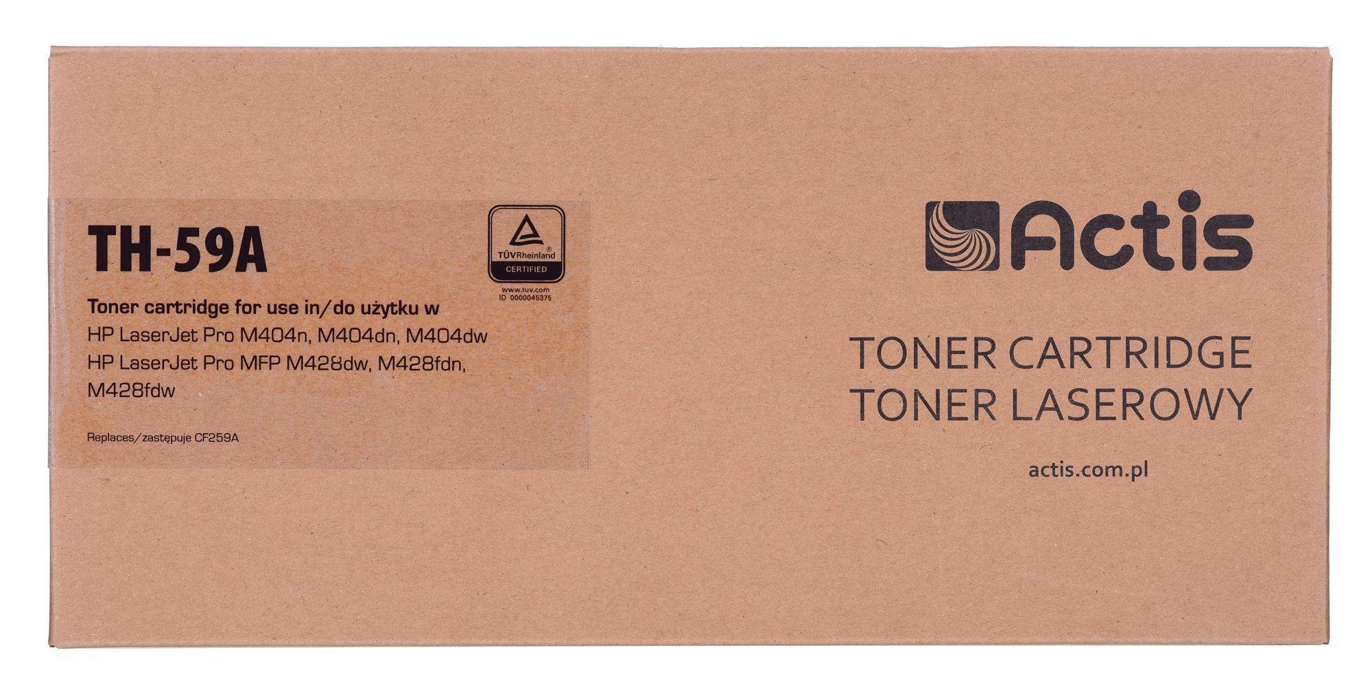 Actis TH-59A toner for HP printer, replacement HP CF259A; Supreme; 3000 pages; black_2