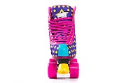ROLE BLISS DOTS MAUVE, MASURA 40 EU, ROTI PU 58X32MM, RULMENTI ABEC 7, SASIU COMPOZIT PP, TRUCK ALUMINIU, CULOARE MOV_3