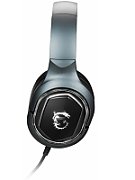 MSI IMMERSE GH50 7.1 Virtual Surround Sound RGB Gaming Headset 'Black with Ambient Dragon Logo, RGB Mystic Light, USB, inline audio controller, 40mm Drivers, detachable Mic'_2