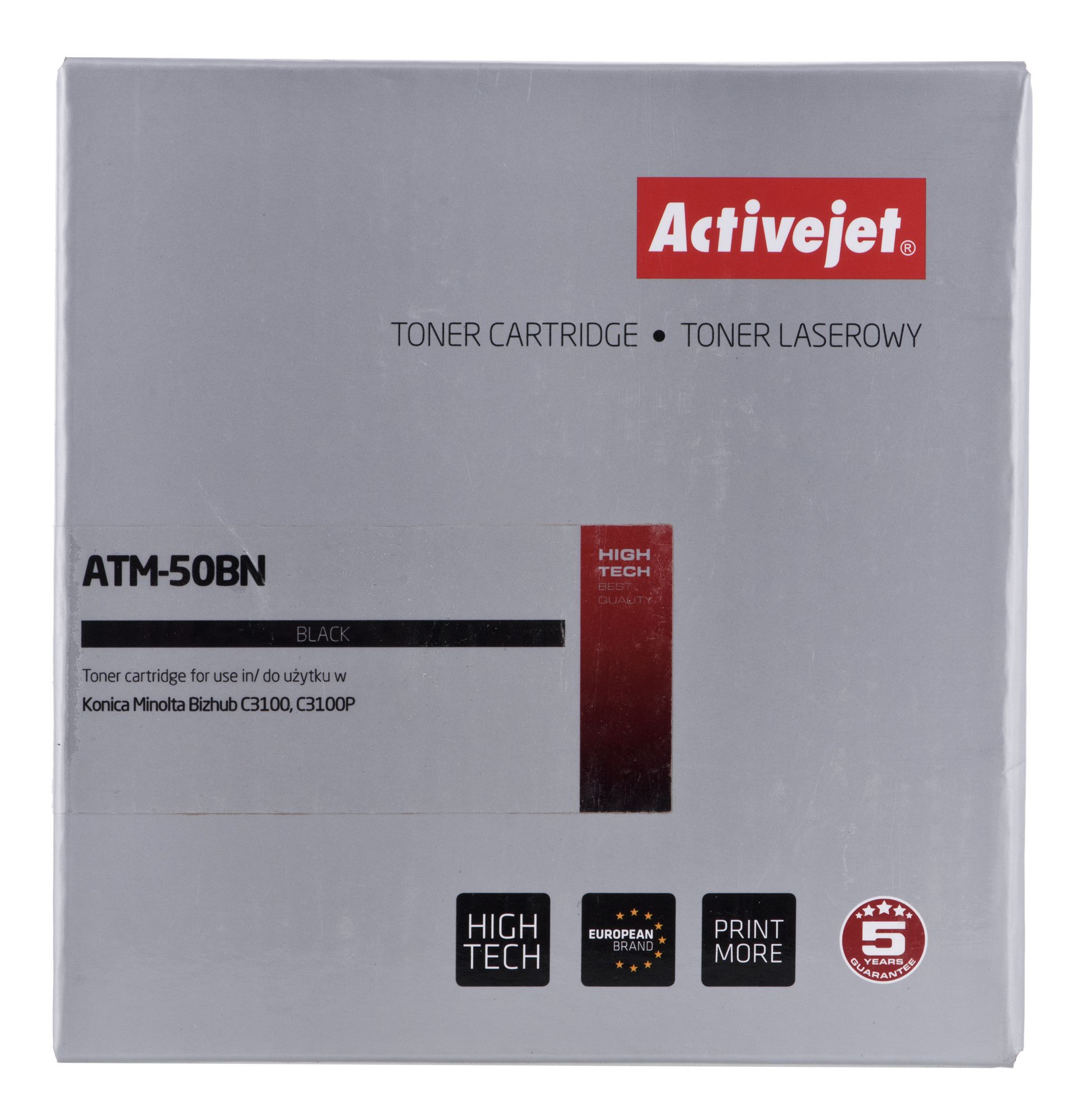 Activejet ATM-50BN Konica Minolta printer toner cartridge, replacement Konica Minolta TNP50K; Supreme; 6000 pages; black_2
