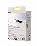 INCARCATOR retea Baseus Compact, Quick Charge 30W, 2 x USB 5V/3A, 1 x USB Type-C 5V/3A, alb 