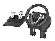 GENESIS SEABORG 400 Steering wheel + Pedals Nintendo Switch,PC,PlayStation 4,Playstation 3,Xbox 360,Xbox One USB Black_1