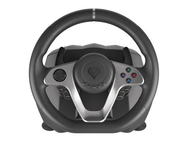 GENESIS SEABORG 400 Steering wheel + Pedals Nintendo Switch,PC,PlayStation 4,Playstation 3,Xbox 360,Xbox One USB Black_7