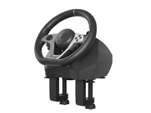 GENESIS SEABORG 400 Steering wheel + Pedals Nintendo Switch,PC,PlayStation 4,Playstation 3,Xbox 360,Xbox One USB Black_9