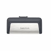 SanDisk Drive USB Ganda Ultra Tipe-C 256 GB USB flash drive USB Type-A / USB Type-C 3.2 Gen 1 (3.1 Gen 1) Grey, Silver_1