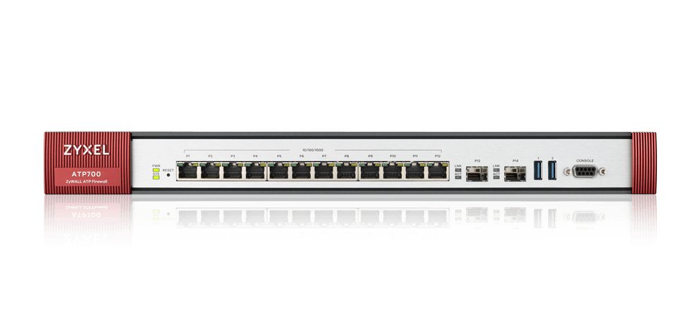 ZYXEL ATP 12 Gigabit user-definable ports 2xSFP 2x USB with 1 Yr Bundle_4