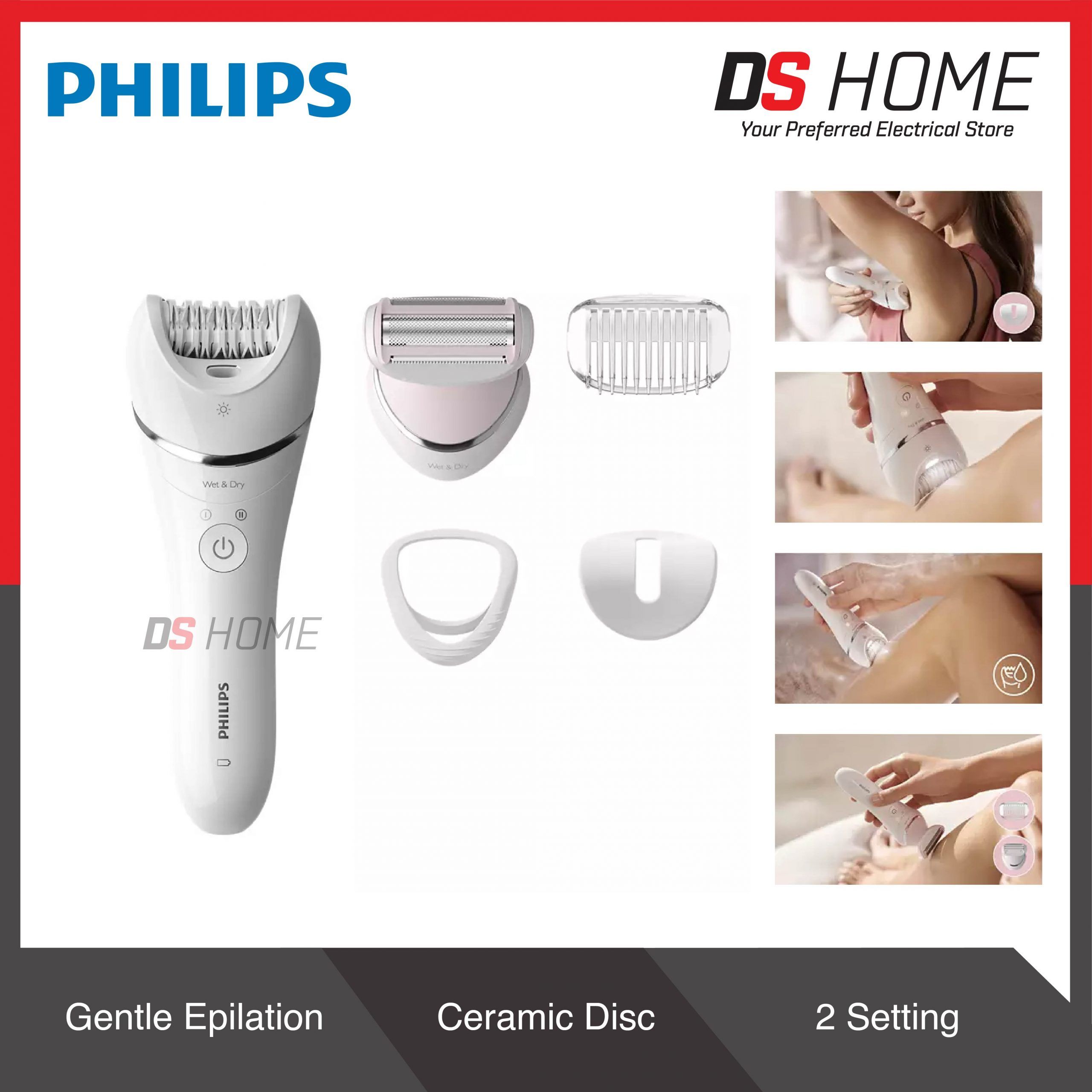 Philips BRE710/00 epilator White_2