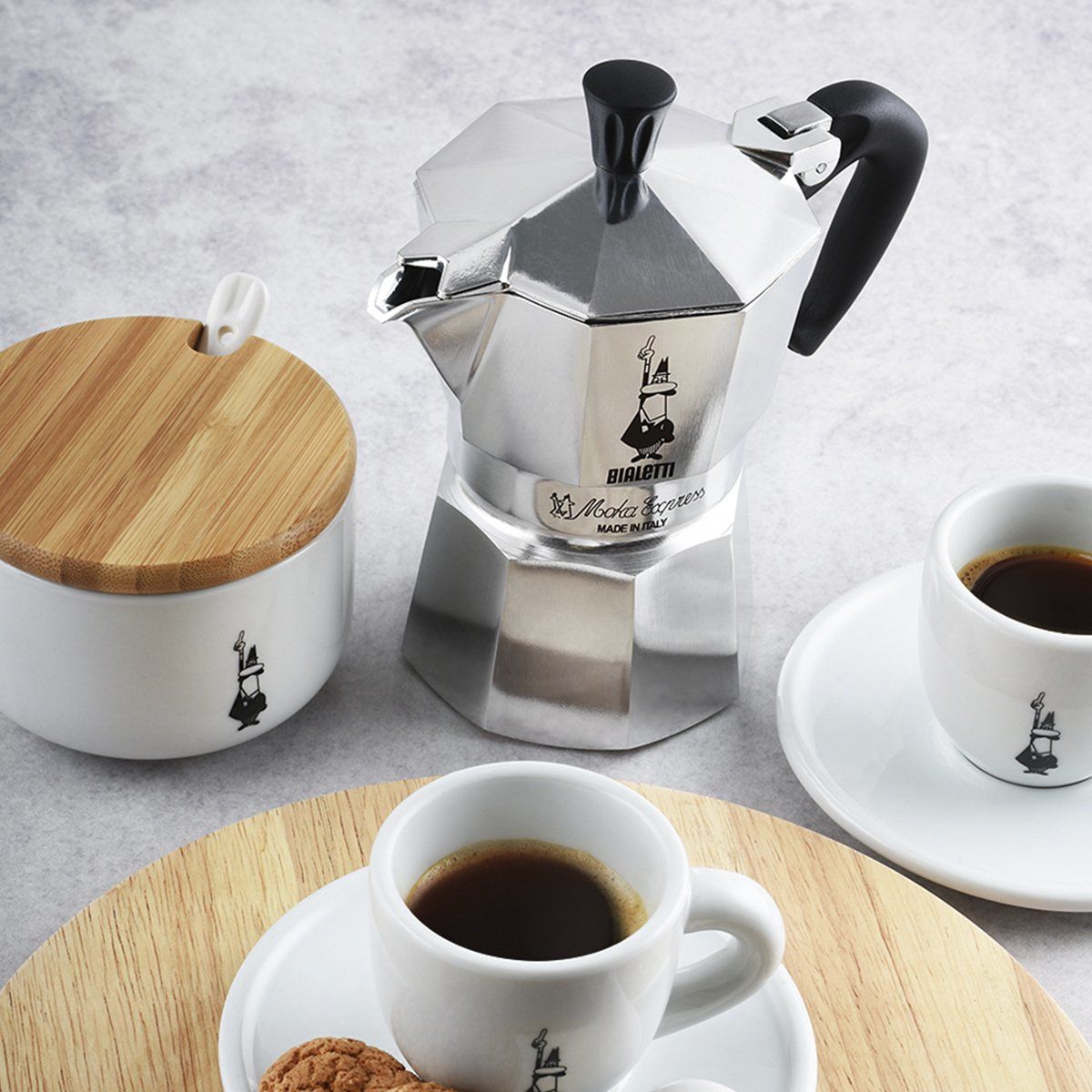 Bialetti Moka Express Moka pot Aluminium, Black_2