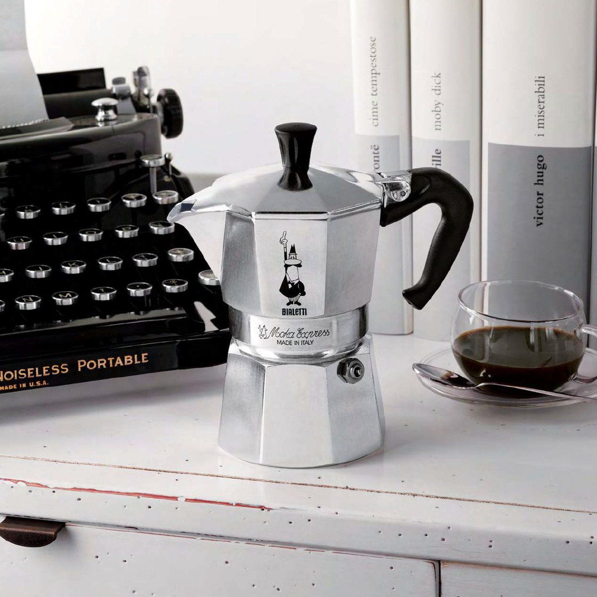 Bialetti Moka Express Moka pot Aluminium, Black_10