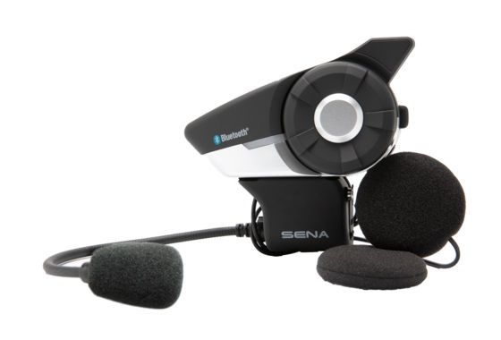 SENA 20S EVO SINGLE 20S-EVO-10D motorcycle intercom Bluetooth 4.1 2000 m 2 pcs. Black, Silver_2