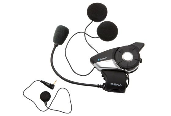 SENA 20S EVO SINGLE 20S-EVO-10D motorcycle intercom Bluetooth 4.1 2000 m 2 pcs. Black, Silver_3