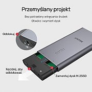 UNITEK S1206A SolidForce USB-C to PCIe/NVMe M.2 SSD 10Gbps Dual Bay Enclosure with Offline Clone_6