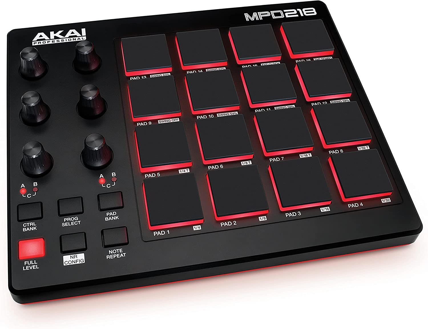 AKAI MPD 218 Pad controller MIDI USB Black_3