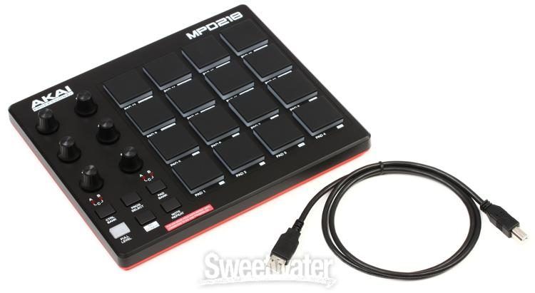 AKAI MPD 218 Pad controller MIDI USB Black_4