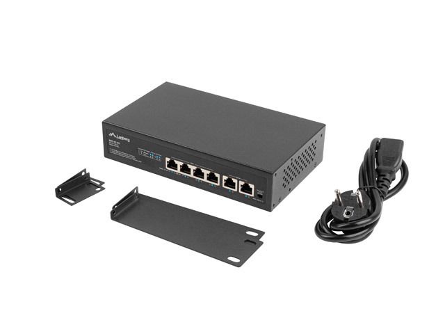 Lanberg Switch PoE+ Rack 10