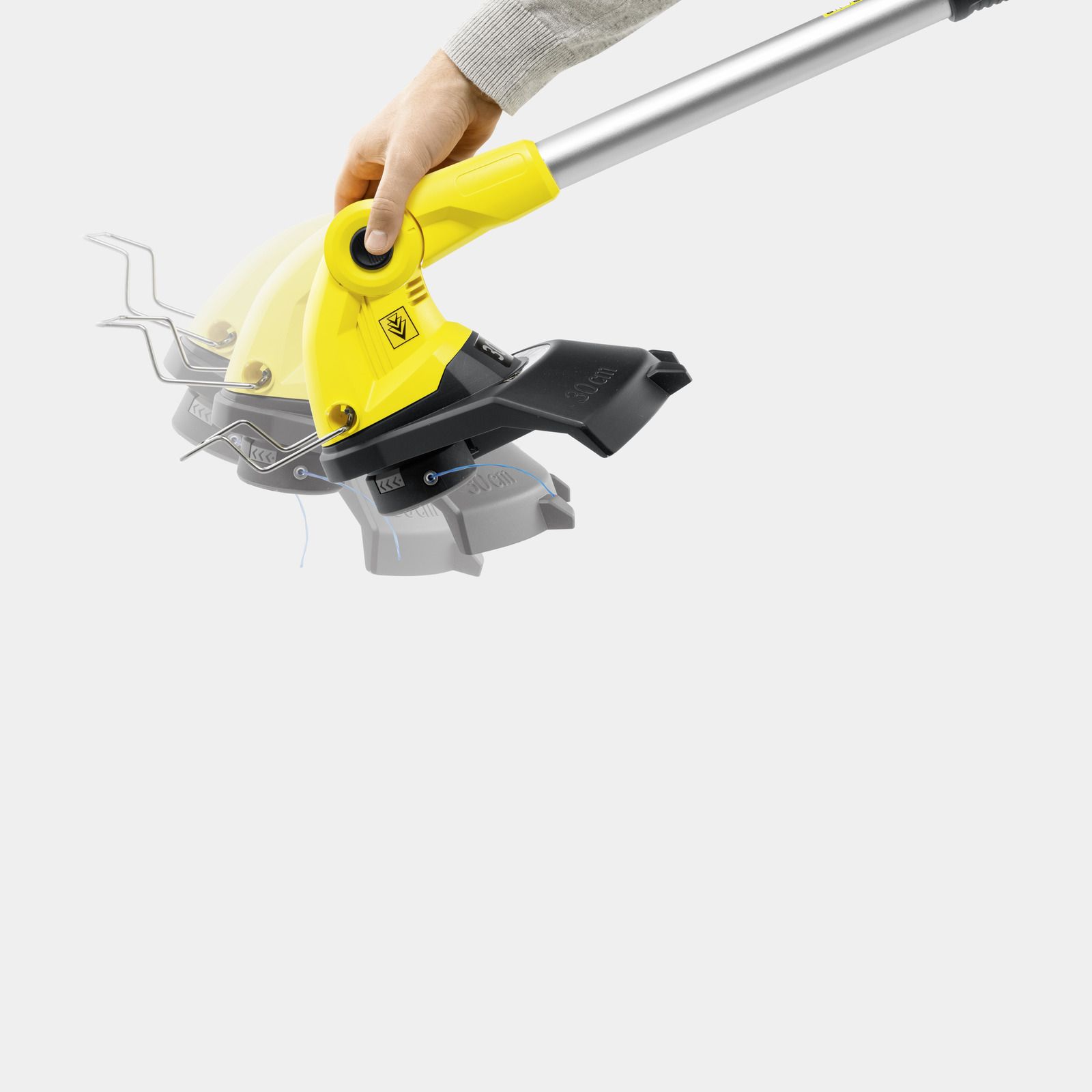 Kärcher LTR 18-30 30 cm Black,Silver,Yellow Battery_4