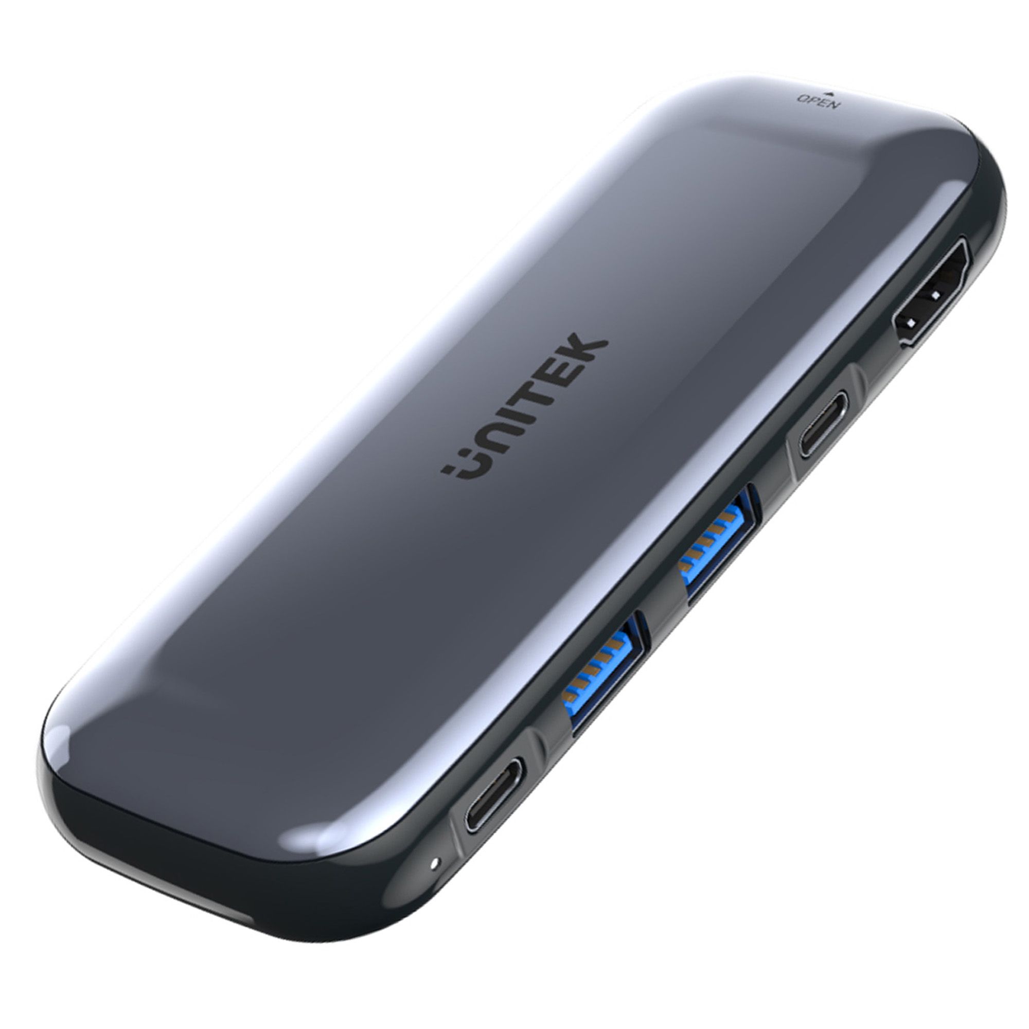 UNITEK HUB USB-C STORAGE M.2, HDMI, USB-C PD 100W, D1046A_3