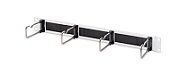 EXTRALINK EX.9670 Cable organizer 1U with brush black_1