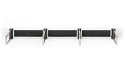 EXTRALINK EX.9670 Cable organizer 1U with brush black_3