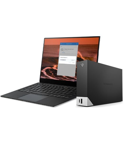 HDD extern Seagate, 20TB, Desktop One Touch, USB 3.2_2