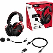 Casti cu microfon HP HyperX Cloud Alpha, wireless, negru_2