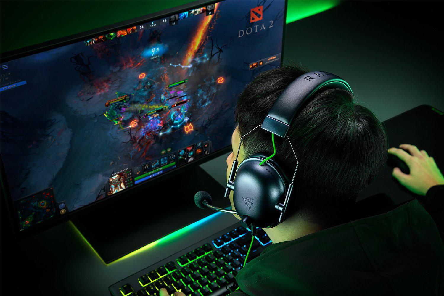 Casti cu micofon Razer Blackshark V2 X cu fir, Multi-platform EsSports, 12 Hz – 28 kHz, 32ohm, 100db, driver 50mm, black_2
