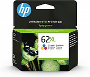 Cartus Cerneala Original HP Color, nr.62XL, pentru Envy 5640 AIO| OfficeJet 200 Mobile| OfficeJet 250 Mobile AIO, 415, incl.TV 0.15 RON, 