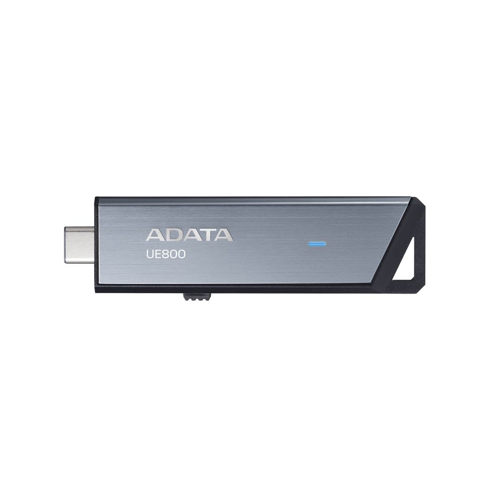 MEMORIE USB Type-C 3.2 ADATA 256 GB, retractabila, carcasa aluminiu, argintiu 