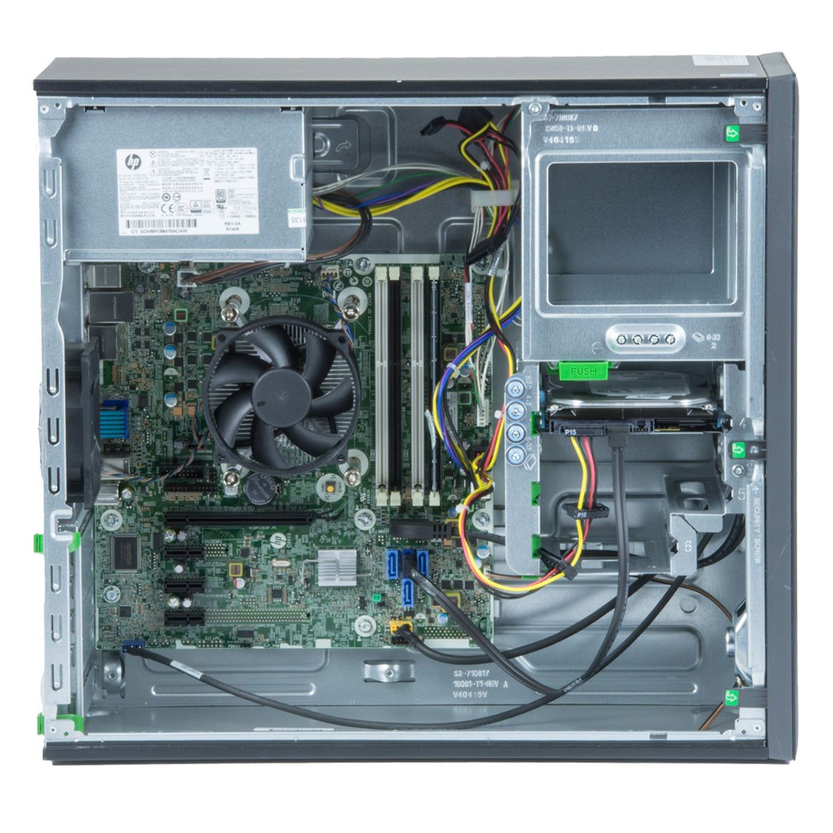 HP Elitedesk 800 G1, Core i5-4590 pana la 3.70GHz, 8GB DDR3, 256GB SSD, DVD, Tower, calculator refurbished_3