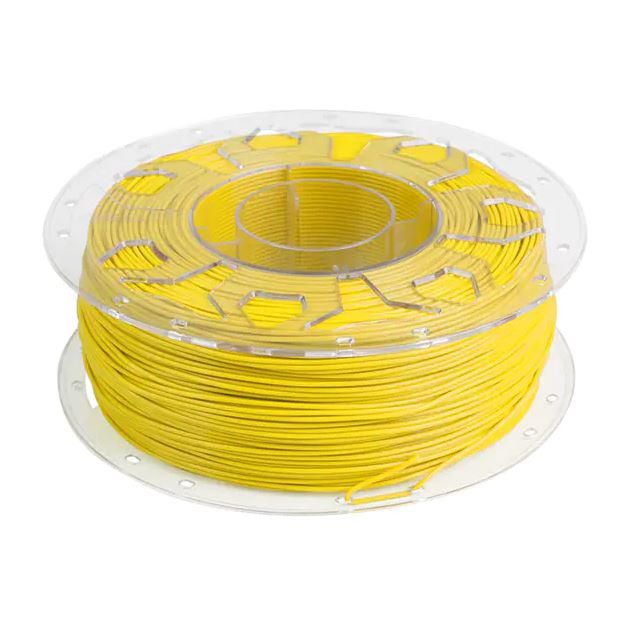 CREALITY CR PLA 3D Printer Filament, yellow, Printing temperature: 190-220, Filament diameter: 1.75mm, Tensile strength: 60MPa, Size of filament wheel: Diameter 200mm, height 66mm, hole diameter 56mm. Utilizare: pana la 6 luni de la deschiderea ambalajului._2