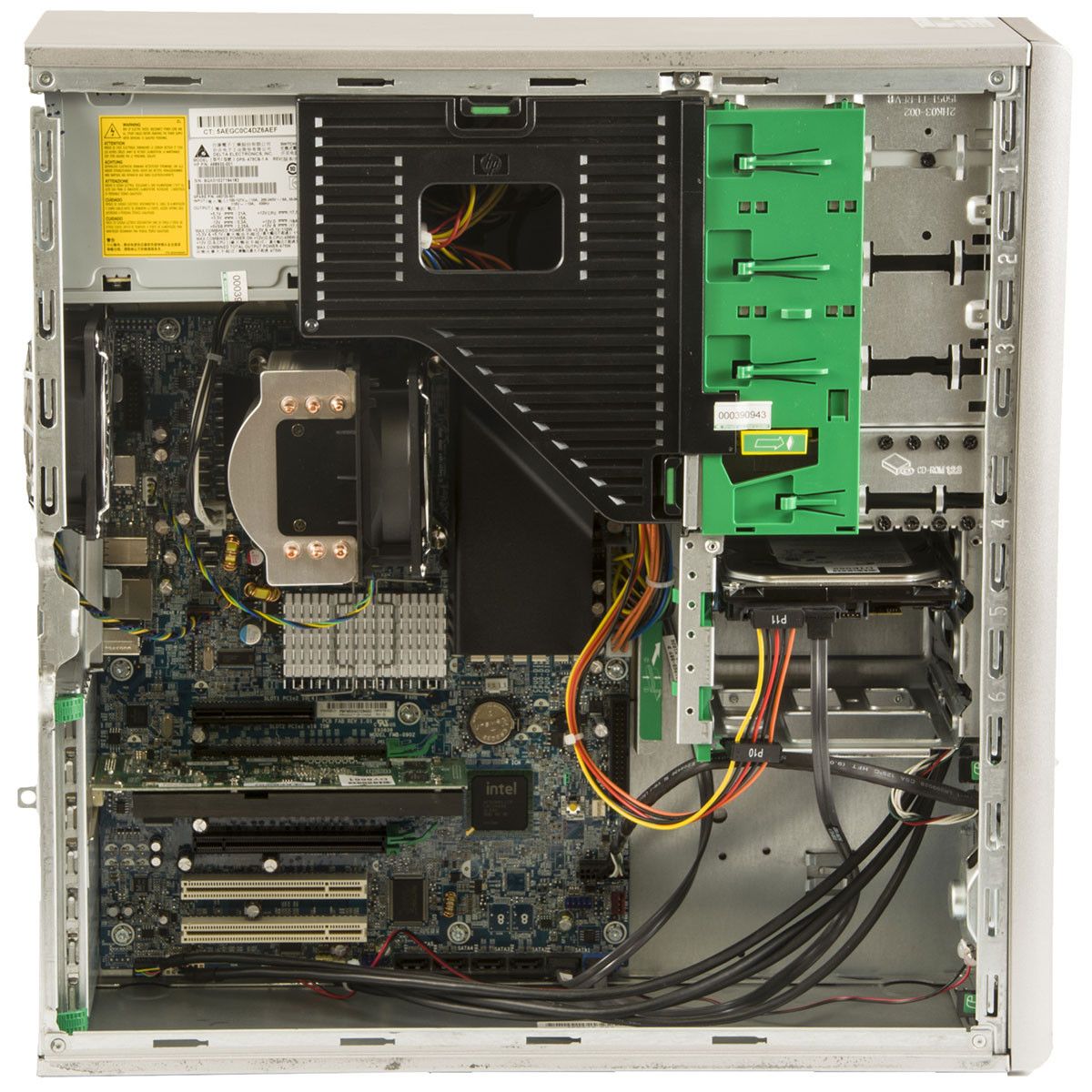 HP Z400, Xeon W3570 pana la 3.46GHz, 8GB DDR3 ECC, 500GB HDD, DVD, 2GB Quadro 2000, Tower, workstation refurbished_3