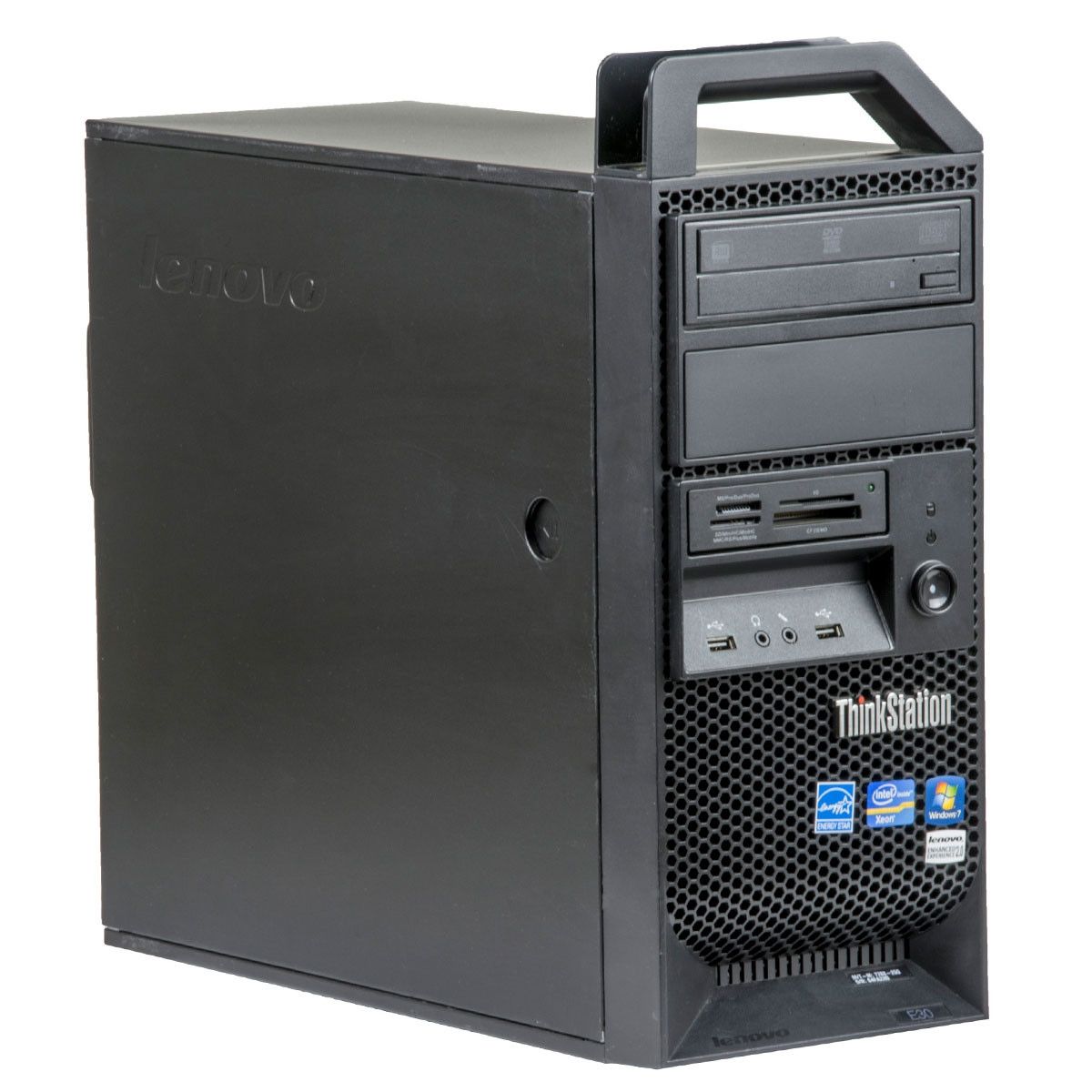 Lenovo ThinkStation E31, Xeon E3-1220 v2 pana la 3.50GHz, 8GB DDR3, 256GB SSD, DVD, 1GB Quadro K600, Tower, workstation refurbished_2