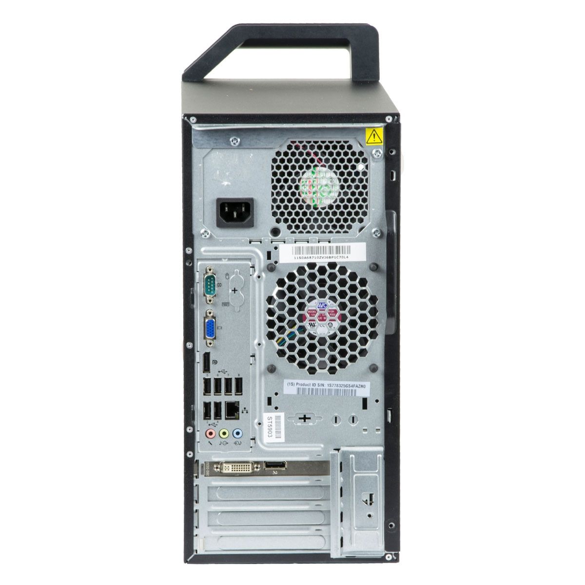Lenovo ThinkStation E31, Xeon E3-1220 v2 pana la 3.50GHz, 8GB DDR3, 256GB SSD, DVD, 1GB Quadro K600, Tower, workstation refurbished_5