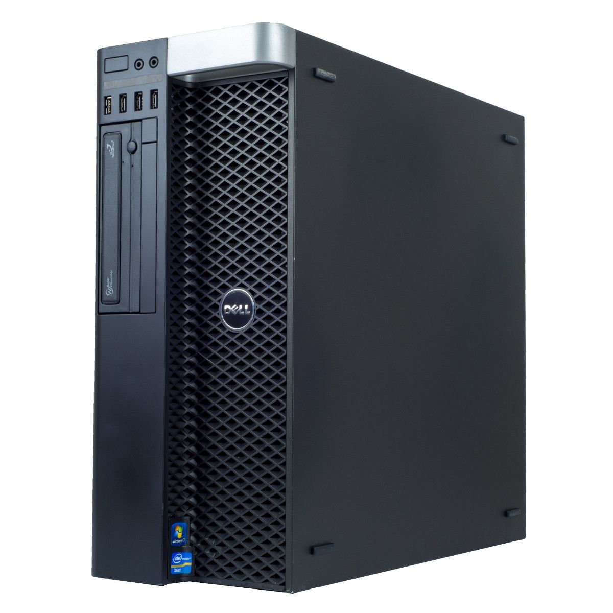 Dell Precision T3600, Xeon E5-1620 pana la 3.80GHz, 32GB DDR3 REG, 240GB SSD, DVD, 2GB Quadro 4000, Tower, workstation refurbished_1