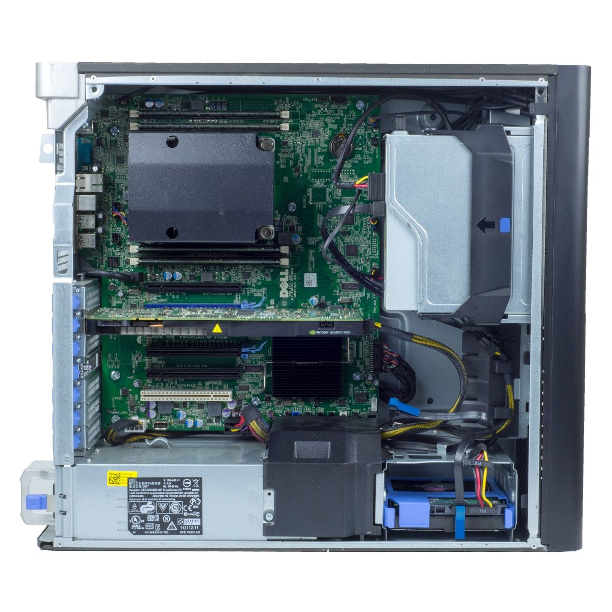 Dell Precision T3600, Xeon E5-1620 pana la 3.80GHz, 32GB DDR3 REG, 240GB SSD, DVD, 2GB Quadro 4000, Tower, workstation refurbished_7