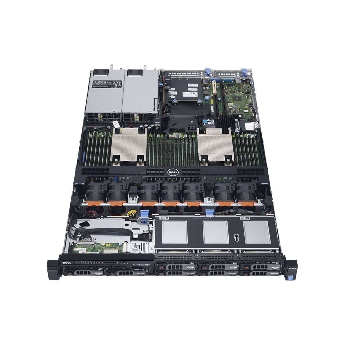 Dell PowerEdge R630 2 x Intel Xeon E5-2650L v3 1.80GHz, 256GB DDR4 ECC REG, 2 x 480GB, SSD 2.5 inch, SATA, H730 Mini, Rackmount 1U, server refurbished_4