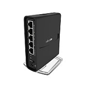 Wireless Access Point Mikrotik RBD52G-5HACD2HND-TC, hAP ac2 lite Newdesign universal case allows unit to be positioned either horizo ntally(desktop) or vertically (tower case), 5xLAN Fast Ethernet, 716MHz CPU,128MB RAM,Dual-Concurrent 2.4/5GHz AP, 802.11a/b/g/n/ac, Max Powerconsumption: 15W_1
