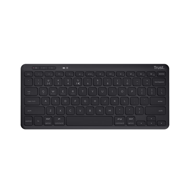 Tastatura Trust Lyra Compact Wireless   General Ergonomic design no Key technology scissor   Features Power saving yes Spill-proof no Silent keys no Wrist support no Special features Small size, light weight   Control Numeric Key Pad no Trackpad no On/off button yes Programmable keys no Special keys_2