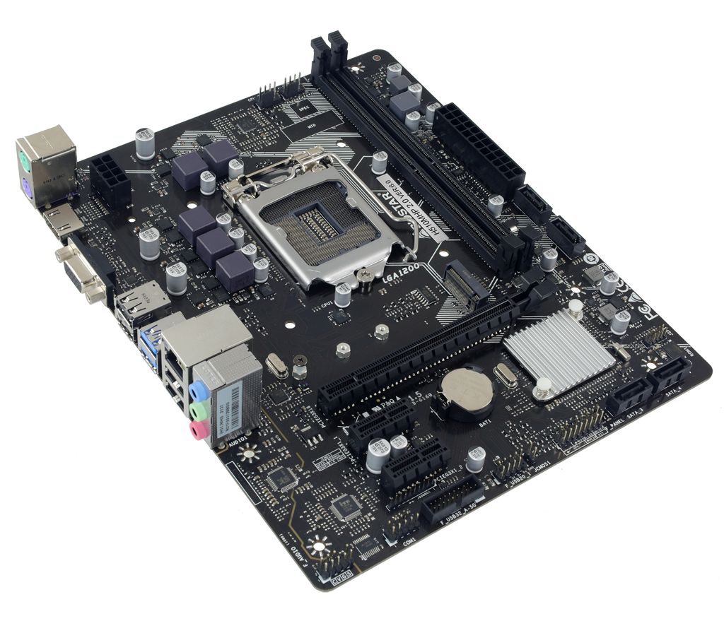 Placa de baza Biostar H510MHP 2.0 LGA1200, 2x DDR4 3200MHz, 1x PCIe 4.0 x16, 2x PCIe 3.0 x1, 1x M.2, 4x SATA III 6Gbps, 1Gbps LAN, mATX_4