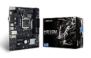Placa de baza Biostar H510MHP 2.0 LGA1200, 2x DDR4 3200MHz, 1x PCIe 4.0 x16, 2x PCIe 3.0 x1, 1x M.2, 4x SATA III 6Gbps, 1Gbps LAN, mATX_2