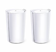 TP-Link AX7800 whole home mesh Wi-Fi 6 Tri-Band System, Deco X95(2- pack); Standarde Wireless: IEEE 802.11ax/ac/n/a 5 GHz (1), IEEE 802.11ax/ac/n/a 5 GHz (2), IEEE 802.11ax/n/b/g 2.4 GHz, viteza wireless: 5 GHz (1): 4804 Mbps, 5 GHz (2): 2402 Mbps, 2.4 GHz: 574 Mbps, Acoperire: 4-6 camere (2-pack)_1
