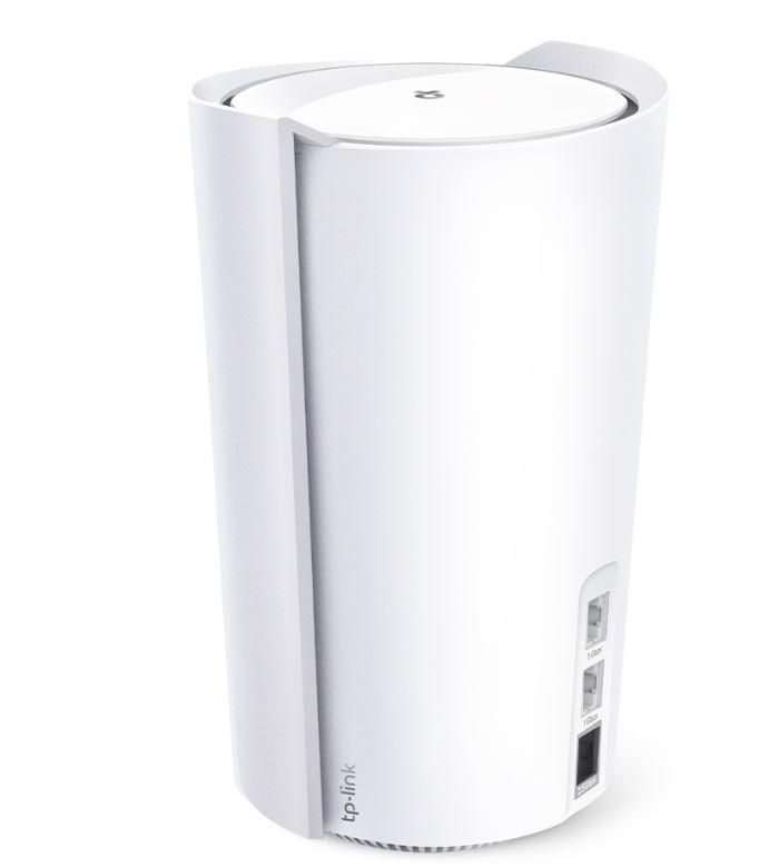 TP-Link AX7800 whole home mesh Wi-Fi 6 Tri-Band System, Deco X95(2- pack); Standarde Wireless: IEEE 802.11ax/ac/n/a 5 GHz (1), IEEE 802.11ax/ac/n/a 5 GHz (2), IEEE 802.11ax/n/b/g 2.4 GHz, viteza wireless: 5 GHz (1): 4804 Mbps, 5 GHz (2): 2402 Mbps, 2.4 GHz: 574 Mbps, Acoperire: 4-6 camere (2-pack)_3