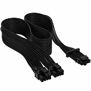 Cablu premium 12+4pin, PCIe Gen 5, 12VHPWR, 600W, Type 4, fire invelite individual, Negru_1
