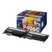SAMSUNG CLT-P406C/ELS 4-pk CYMK Toner Crt_1