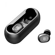 CASTI Edifier, wireless, intraauriculare - butoni, pt smartphone, microfon pe casca, conectare prin Bluetooth 5.3, USB-C, negru, 