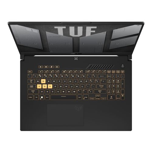 Laptop Gaming ASUS ROG TUF F17, FX707ZC4-HX038, 17.3-inch, FHD (1920 x 1080) 16:9,  12th Gen Intel® Core™ i5-12500H Processor 2.5 GHz (18M Cache, up to 4.5 GHz, 12 cores: 4 P-cores and 8 E-cores), Intel® Iris Xᵉ Graphics, NVIDIA® GeForce RTX™ 3050 Laptop GPU, 144Hz, DDR4 16GB, 512GB PCIe® 3.0 NVMe™_2
