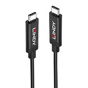 Lindy Cablu USB 3.2 Gen 2 C/C Activ, rezolutie maxima  UHD 8K 7680x4320@ 60Hz, putere  PD 3A/20V (60W, negru_1