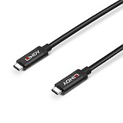 Lindy Cablu USB 3.2 Gen 2 C/C Activ, rezolutie maxima  UHD 8K 7680x4320@ 60Hz, putere  PD 3A/20V (60W, negru_3